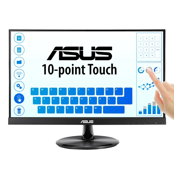 Thumbnail-ASUS VT229H monitor de ecrã 54,6 cm (21.5″) 1920 x 1080 pixels Full HD LED Ecrã táctil Preto