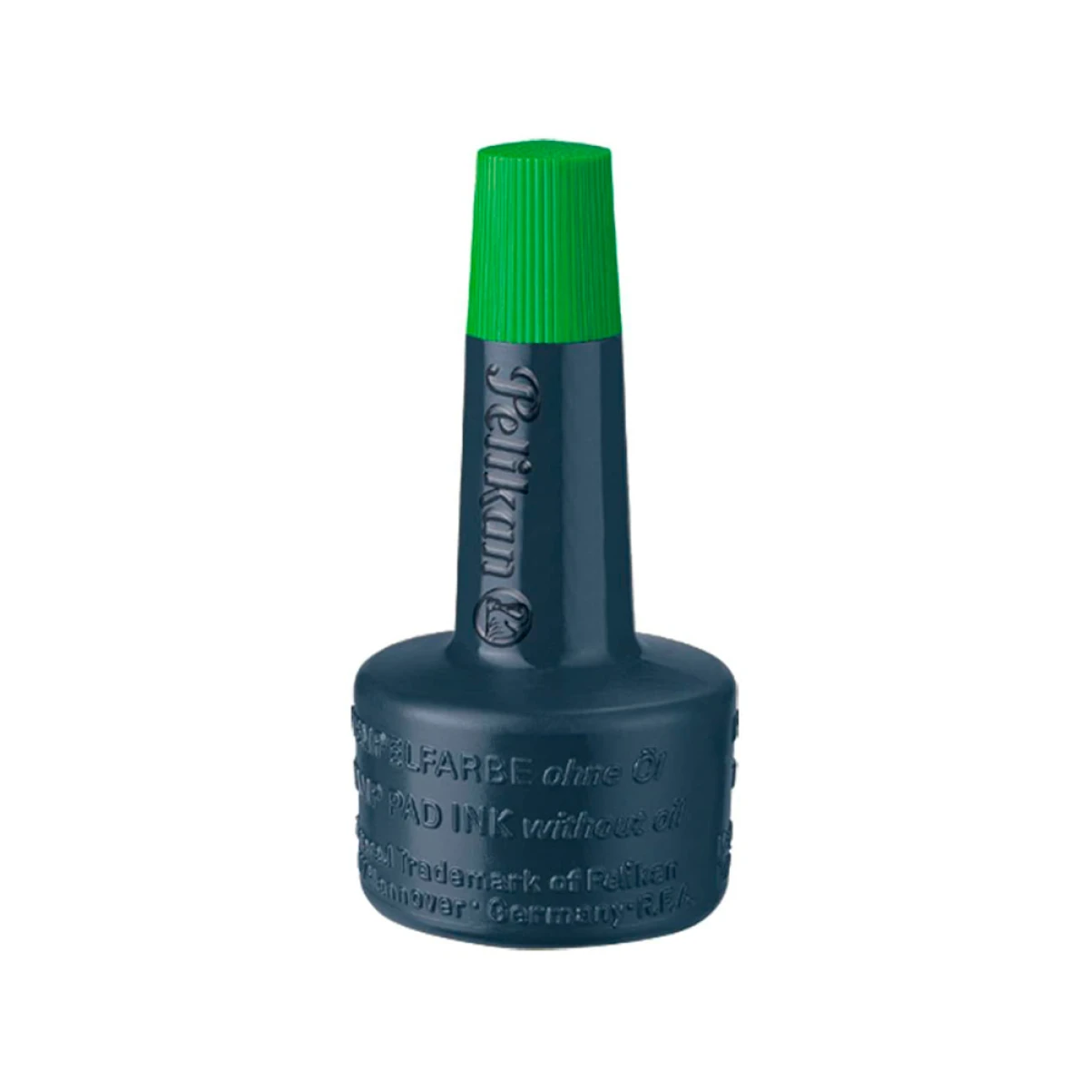 Tinta para carimbos pelikan 4k frascos 28 ml verde