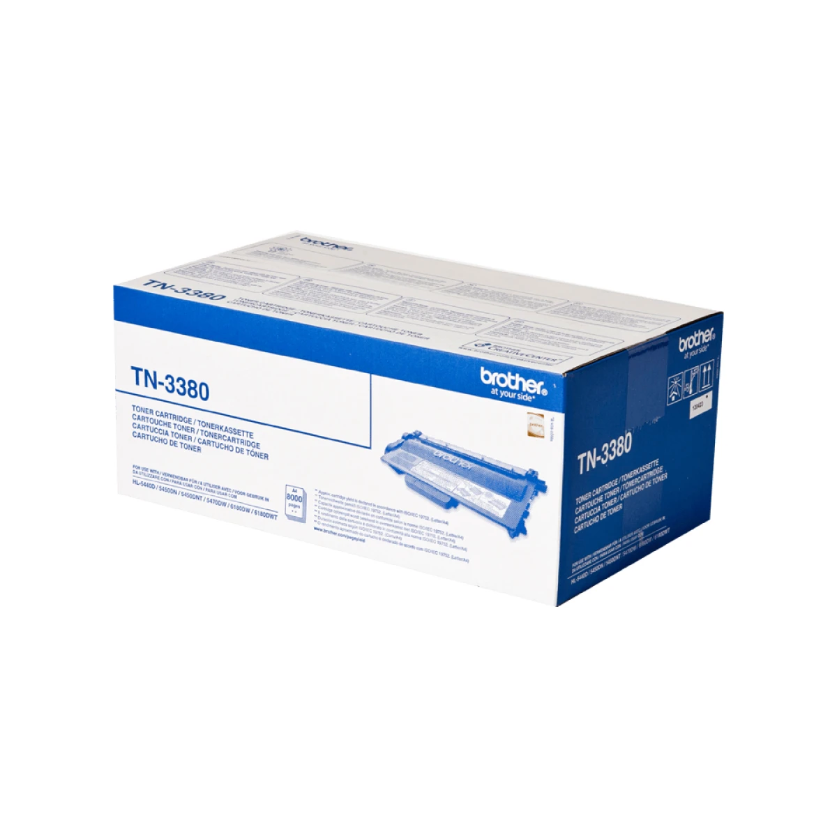 Brother TN-3380 toner 1 unidade(s) Original Preto