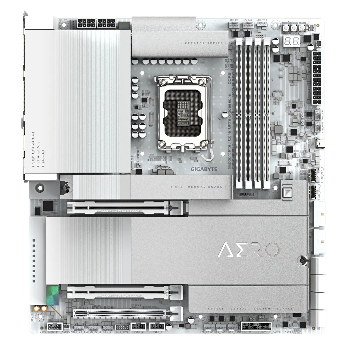 GIGABYTE Z890 AERO D motherboard Intel Z890 LGA 1851 (Socket V1) ATX extensível