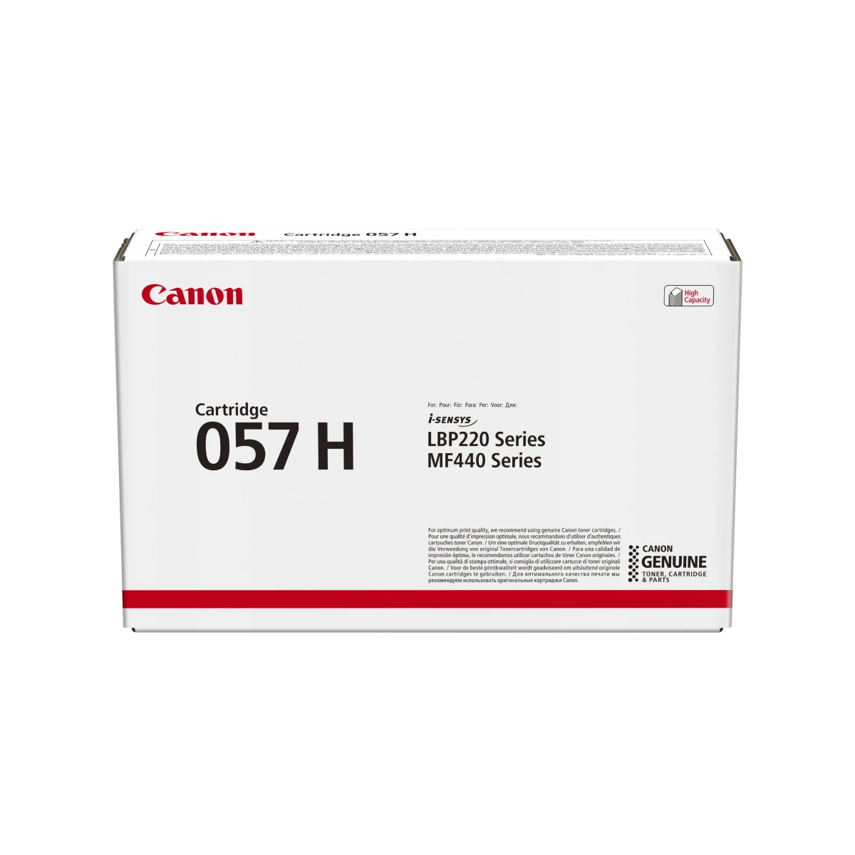 Canon i-SENSYS 057H toner 1 unidade(s) Original Preto