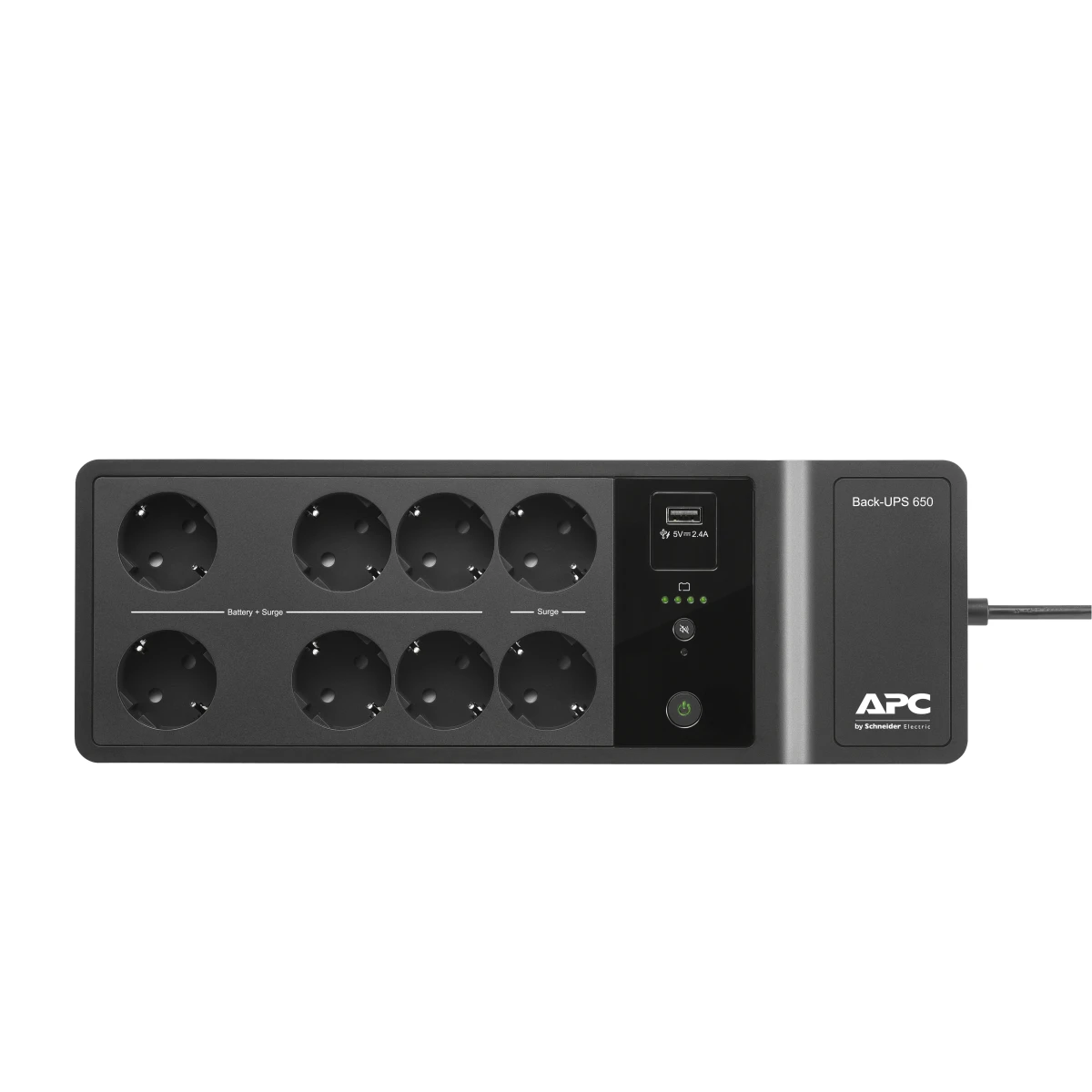 Galery – APC Back- 650VA 230V 1 USB charging port – (Offline-) USV UPS Em espera (Offline) 0,65 kVA 400 W 8 tomada(s) CA0