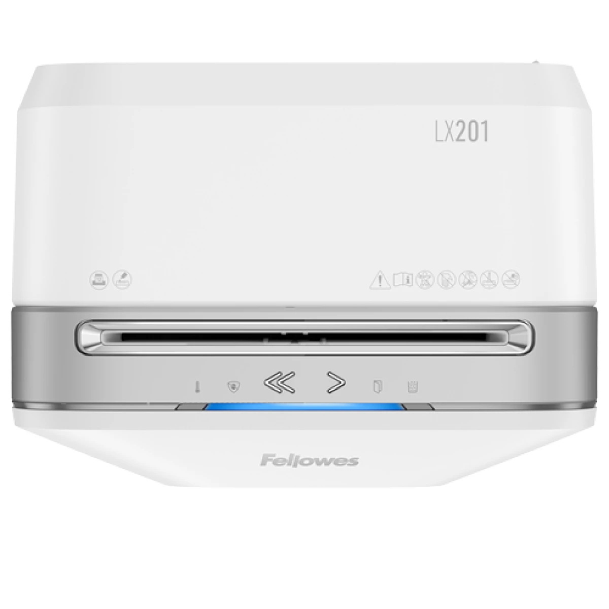 Fellowes Powershred LX201 destruidora de papel Trituração micro-corte 23 cm Branco