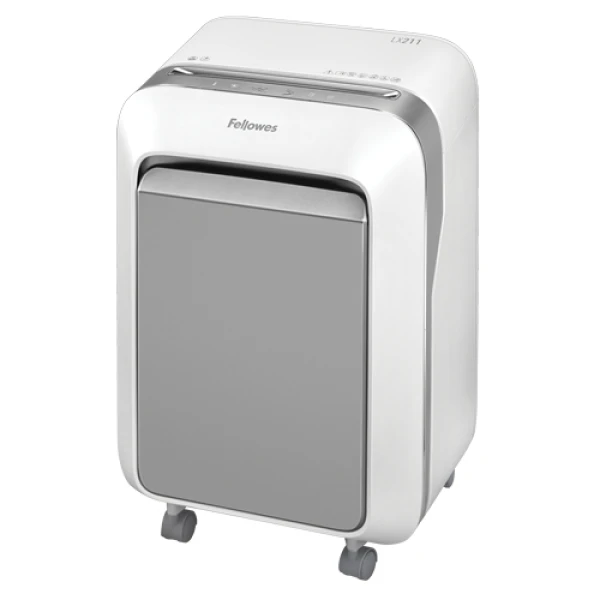 Fellowes LX Series Powershred LX21 destruidora de papel Trituração micro-corte Cinzento, Branco