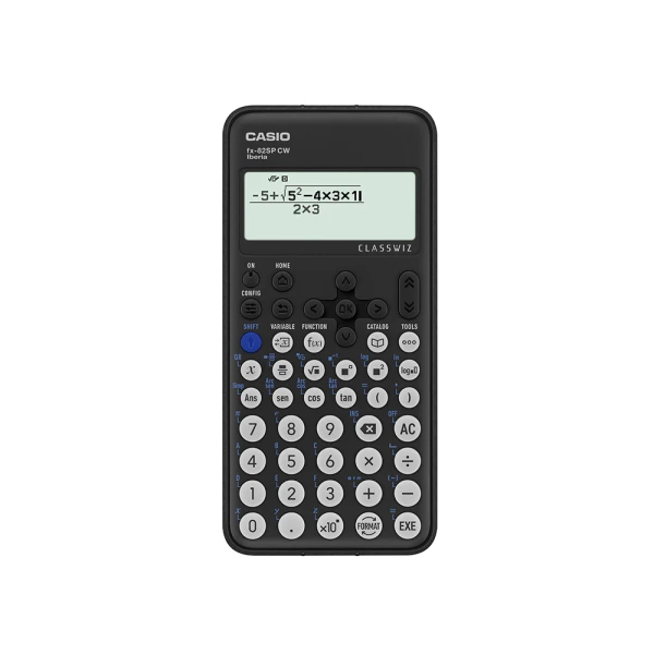 Calculadora casio fx-82sp cw iberia classwiz cientifica 300 funcoes 9 memorias com capa