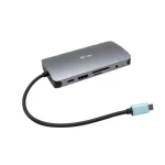 Galery – i-tec C31NANOVGA112W base & duplicador de portas Com fios USB 3.2 Gen 1 (3.1 Gen 1) Type-C Prateado0