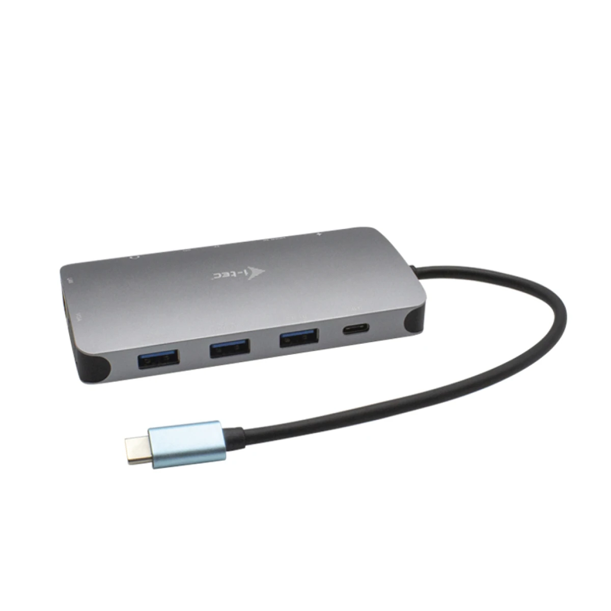 Galery – i-tec C31NANOVGA112W base & duplicador de portas Com fios USB 3.2 Gen 1 (3.1 Gen 1) Type-C Prateado0