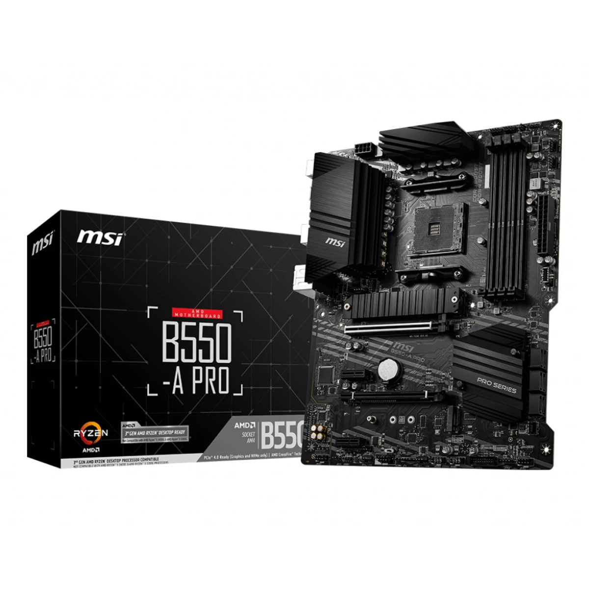 MSI B550-A PRO motherboard AMD B550 Socket AM4 ATX