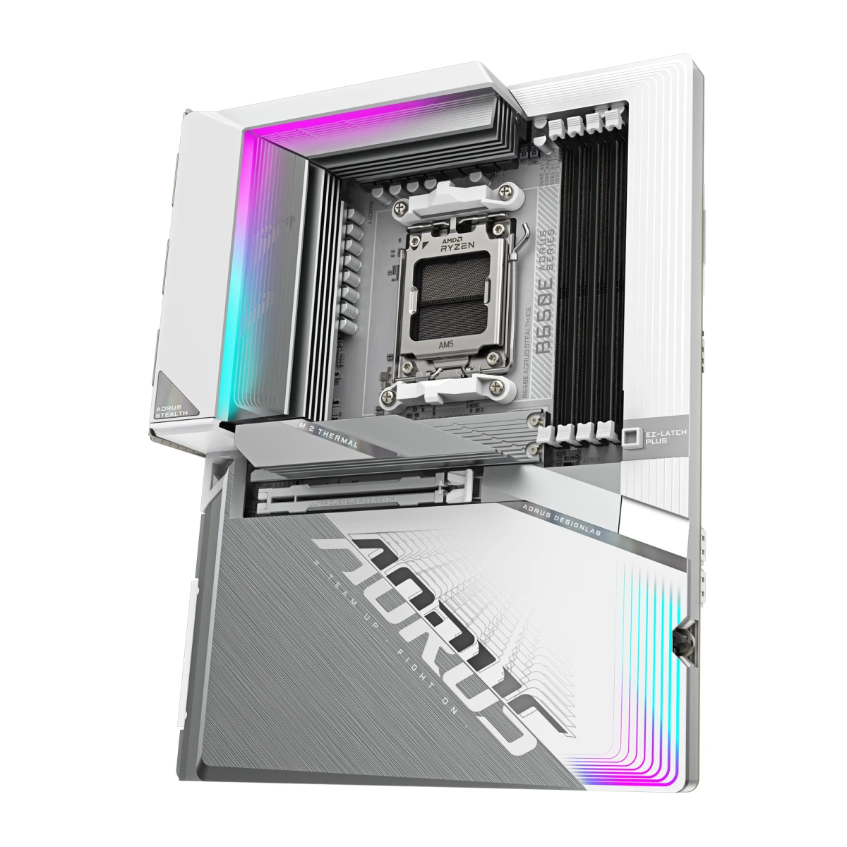 GIGABYTE B650E AORUS STEALTH ICE motherboard AMD B650 Ranhura AM5 ATX