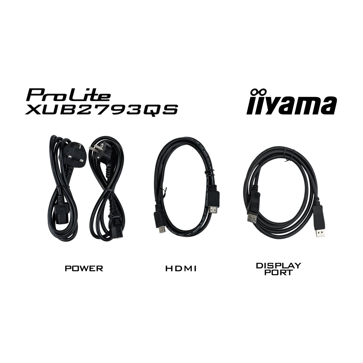 iiyama ProLite XU2793QS-B6 monitor de ecrã 68,6 cm (27") 2560 x 1440 pixels 2K Ultra HD LED Preto