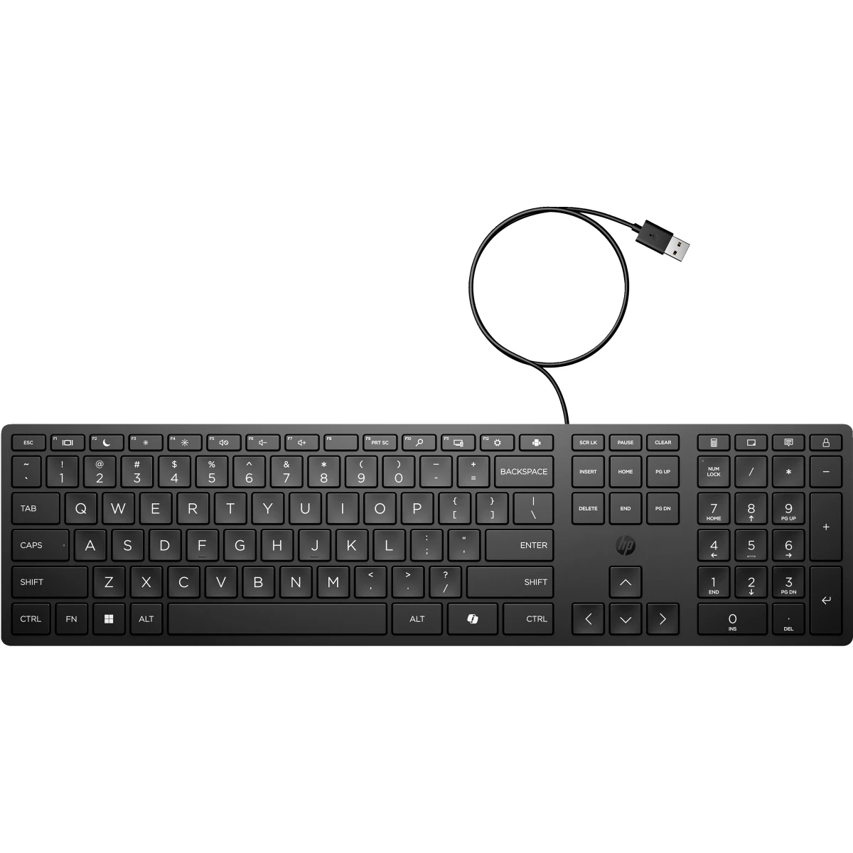 HP Teclado Desktop 320K com fios