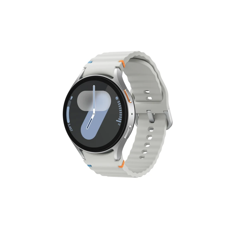 Samsung Galaxy Watch7 3,81 cm (1.5") AMOLED 44 mm Digital 480 x 480 pixels Ecrã táctil 4G Prateado Wi-Fi GPS