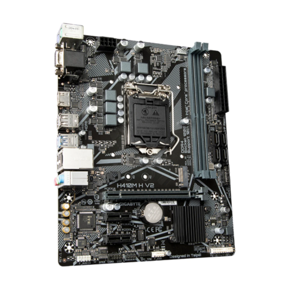 GIGABYTE H410M H V2 motherboard Intel H410 LGA 1200 (Socket H5) micro ATX