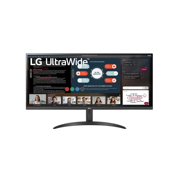 Thumbnail-LG 34WP500-B monitor de ecrã 86,4 cm (34″) 2560 x 1080 pixels UltraWide Full HD LED Preto