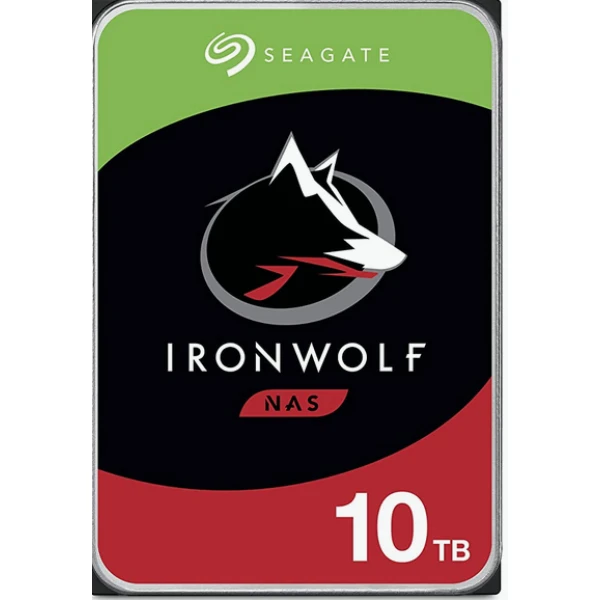 Thumbnail-Seagate IronWolf ST10000VN000 unidade de disco rígido 10 TB 7200 RPM 256 MB 3.5″ Serial ATA III