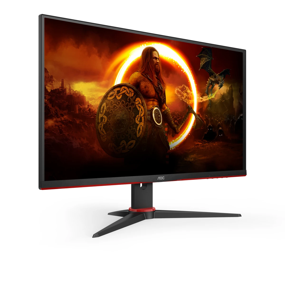 Galery – AOC G2 Q27G2E/BK monitor de ecrã 68,6 cm (27″) 2560 x 1440 pixels Quad HD Preto, Vermelho0