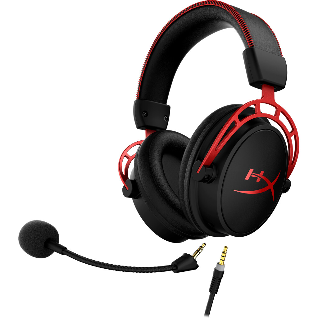 Thumbnail-HyperX Cloud Alpha – Headset de gaming (Preto-Vermelho)