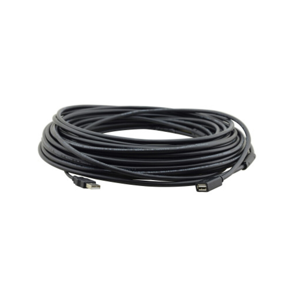 Kramer Electronics CA-UAM/UAF-65 Cabo USB 19,5 m 2.0 USB A Preto