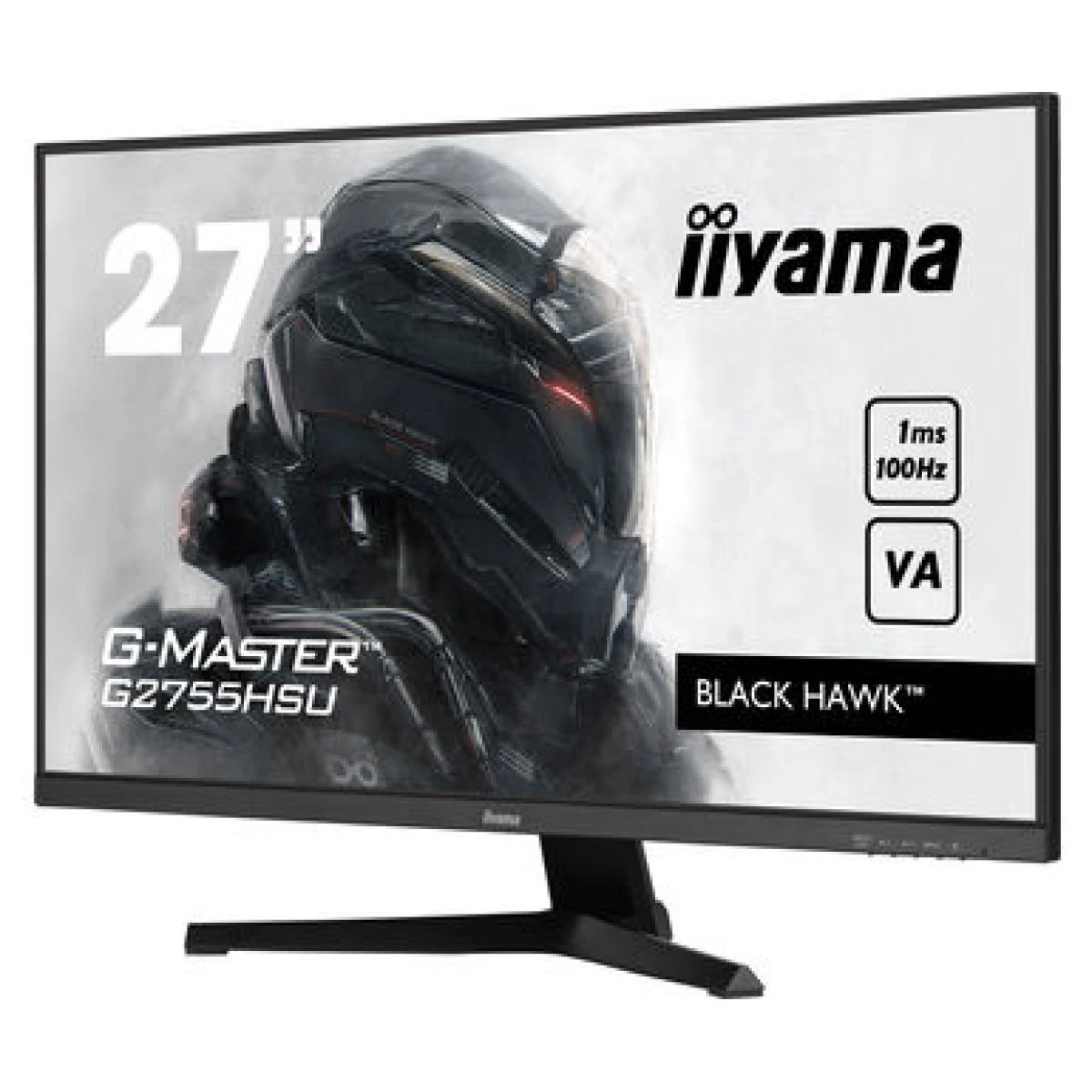 iiyama G-MASTER G2755HSU-B1 monitor de ecrã 68,6 cm (27") 1920 x 1080 pixels Full HD Preto