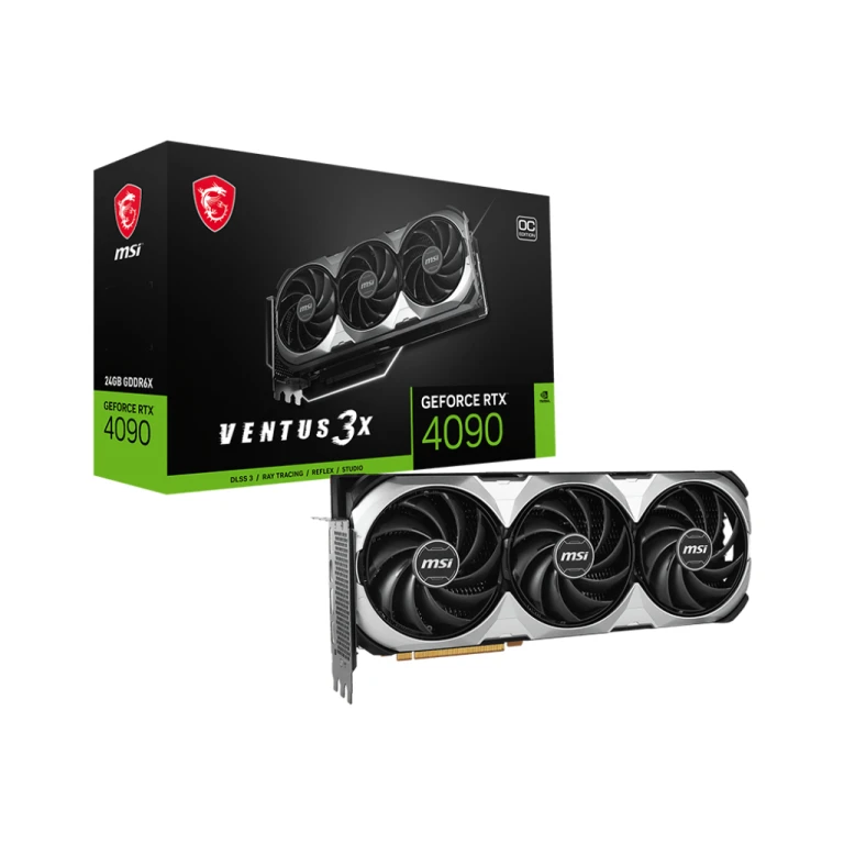 Thumbnail-MSI VENTUS GeForce RTX 4090 3X E 24G OC NVIDIA 24 GB GDDR6X