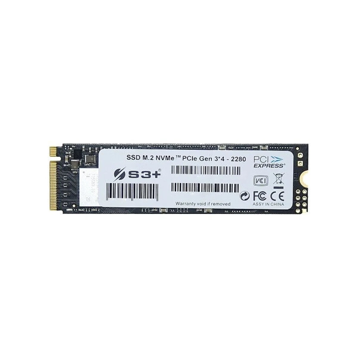 Thumbnail-SSD Interno S3+ M.2 2280 960GB NVMe PCIe 2100MB/s