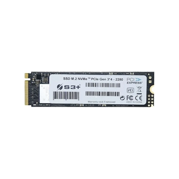 Thumbnail-SSD Interno S3+ M.2 2280 960GB NVMe PCIe 2100MB/s