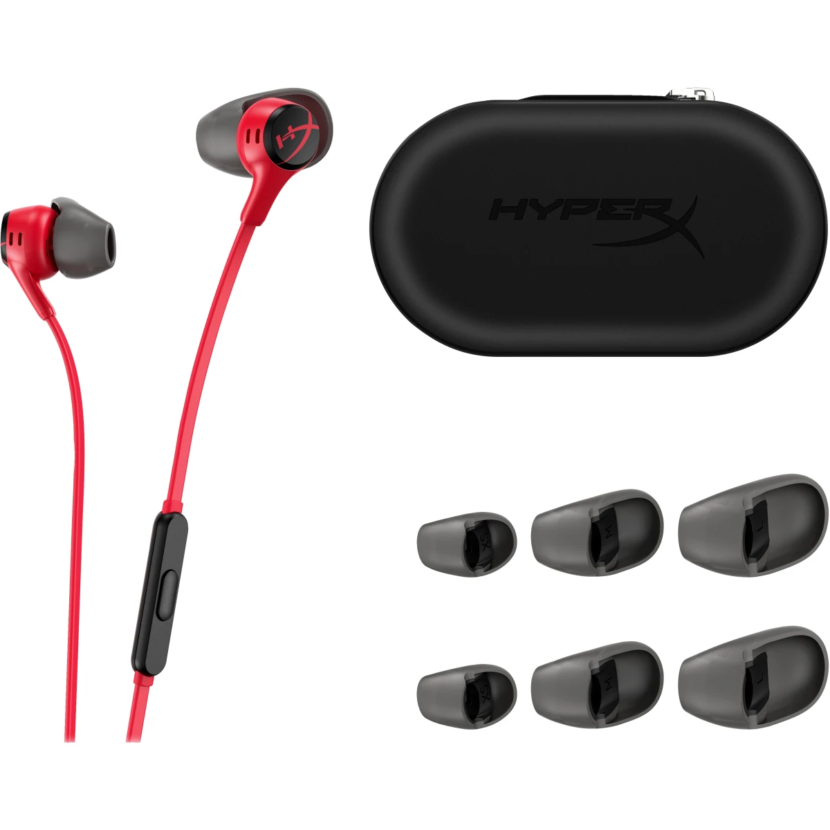 HyperX Cloud Earbuds VERMELHO