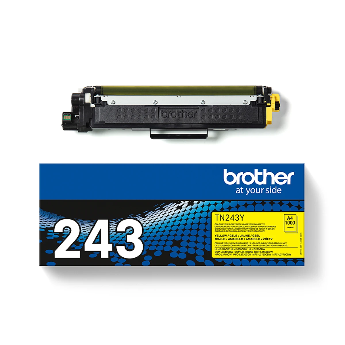 Brother TN-243Y toner 1 unidade(s) Original Amarelo