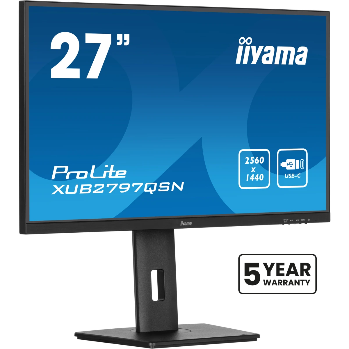 Galery – iiyama ProLite XUB2797QSN-B2 monitor de ecrã 68,6 cm (27″) 2560 x 1440 pixels 2K Ultra HD LED Preto0