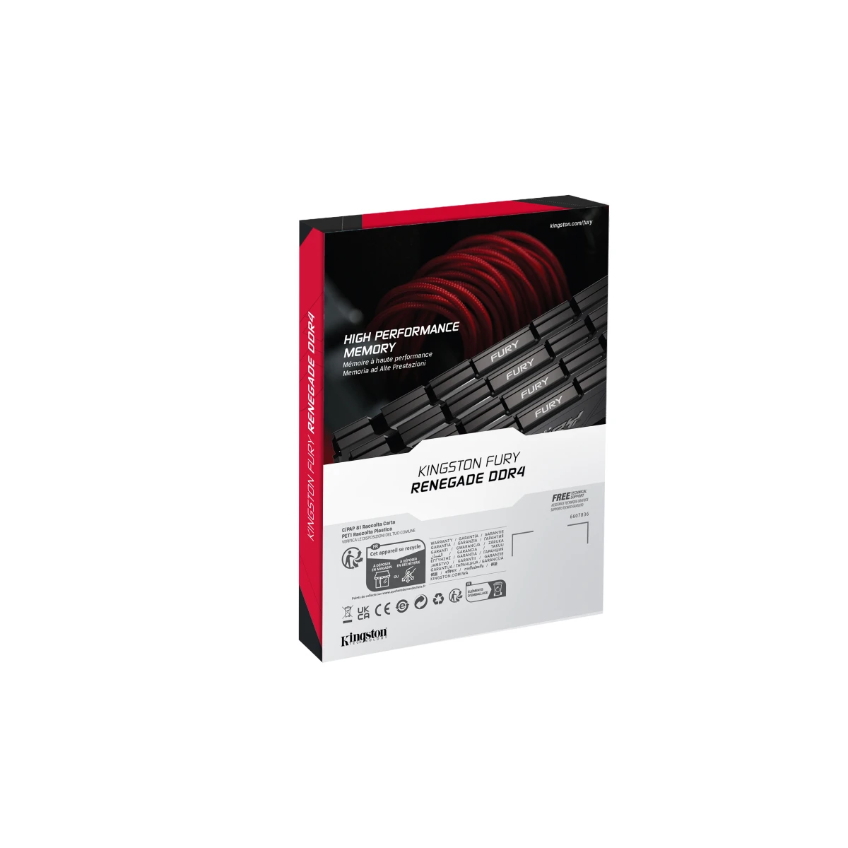 Galery – Kingston Technology FURY Renegade módulo de memória 16 GB 2 x 8 GB DDR40