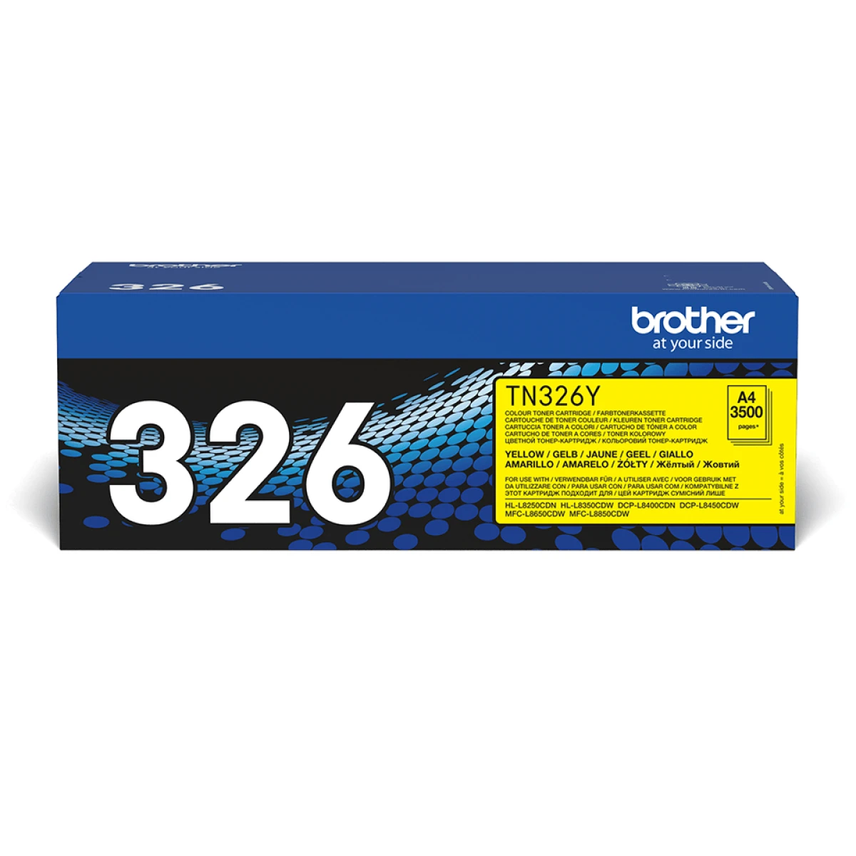 Thumbnail-Brother TN-326Y toner 1 unidade(s) Original Amarelo