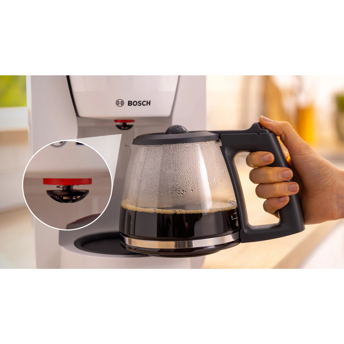 MÁQUINA CAFÉ FILTRO BOSCH - TKA2M111 -