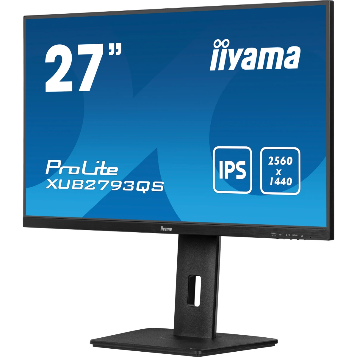 iiyama ProLite XU2793QS-B6 monitor de ecrã 68,6 cm (27") 2560 x 1440 pixels 2K Ultra HD LED Preto