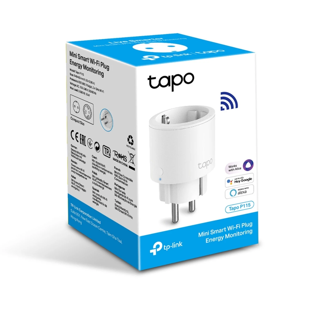 Galery – TP-Link Tapo P115 tomada inteligente 3680 W Branco0