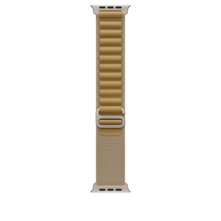 Thumbnail-49mm Tan Alpine Loop – Medium – Natural Titanium Finish