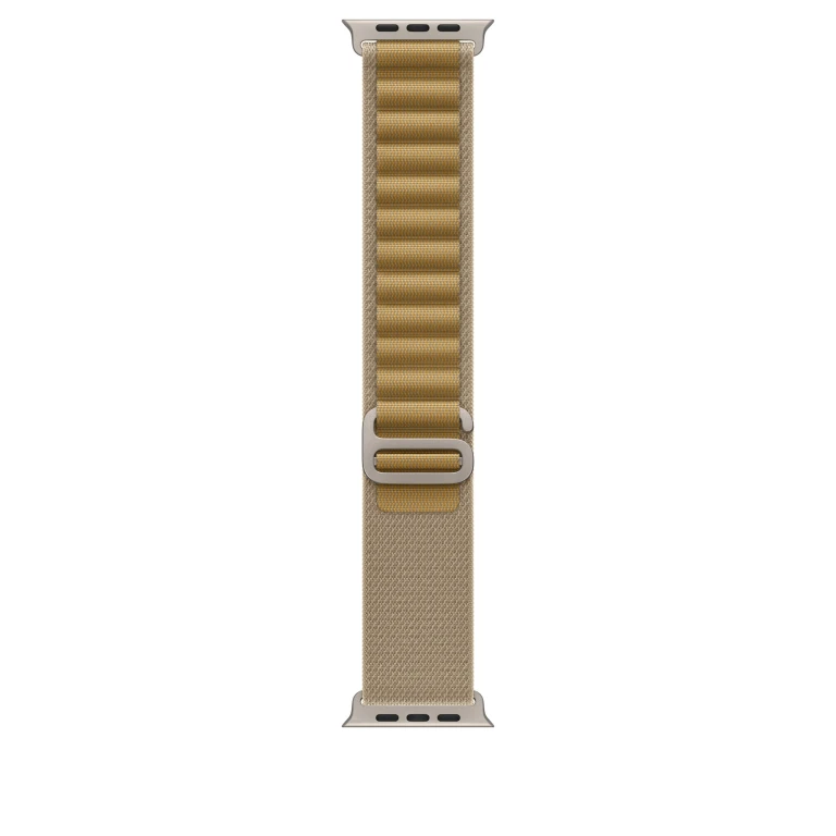 Thumbnail-49mm Tan Alpine Loop – Medium – Natural Titanium Finish