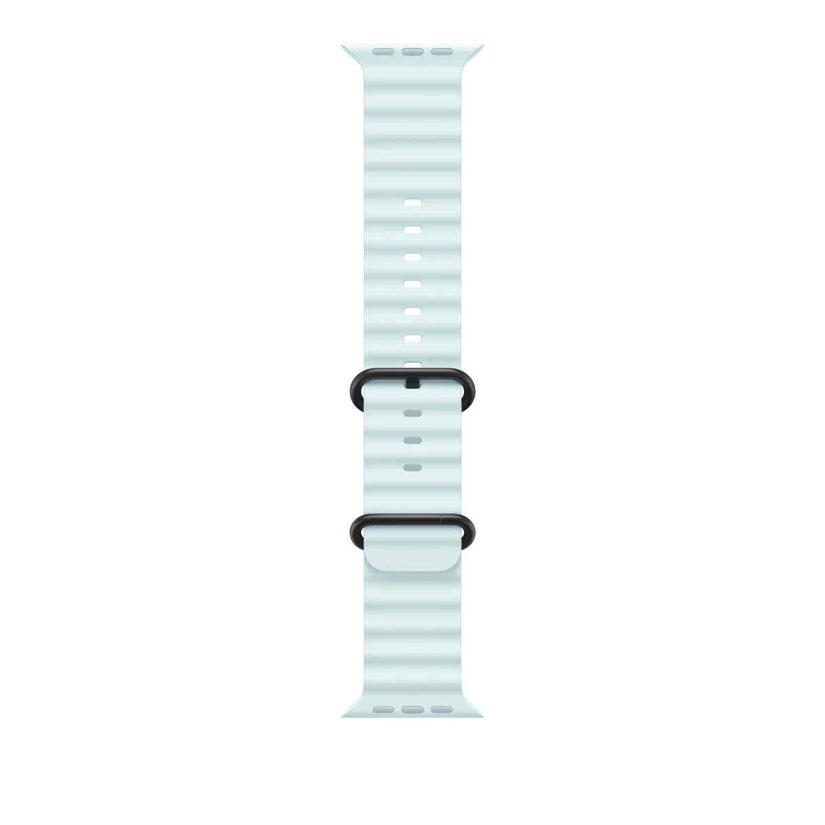 Thumbnail-49mm Ice Blue Ocean Band – Black Titanium Finish