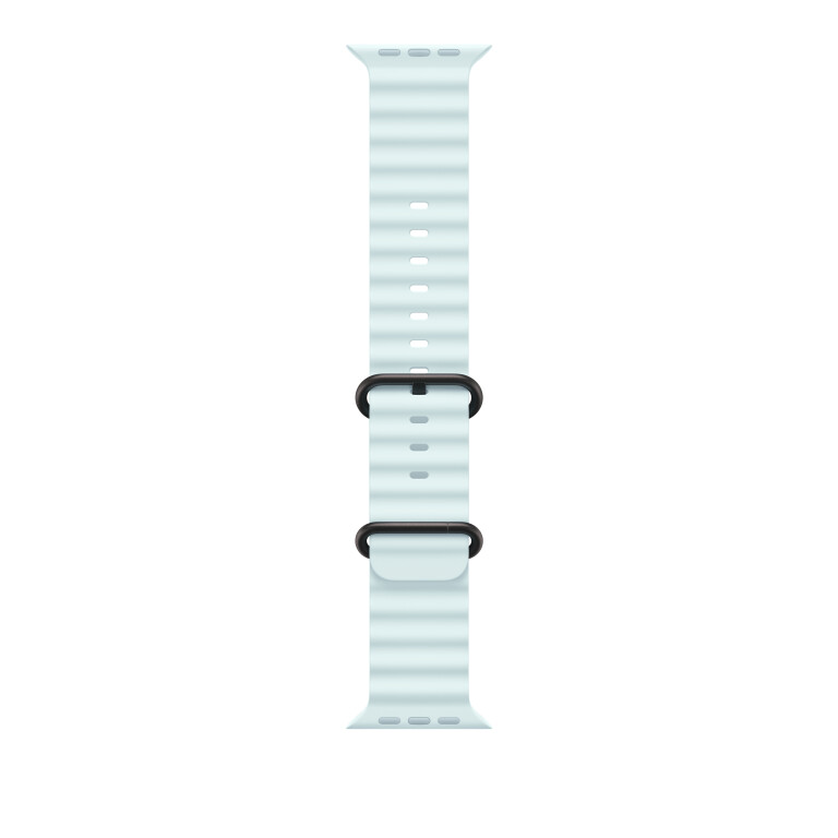 Thumbnail-49mm Ice Blue Ocean Band – Black Titanium Finish