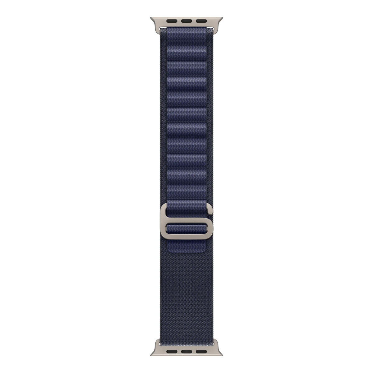 Thumbnail-49mm Navy Alpine Loop – Medium – Natural Titanium Finish