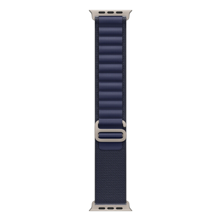 Thumbnail-49mm Navy Alpine Loop – Large – Natural Titanium Finish