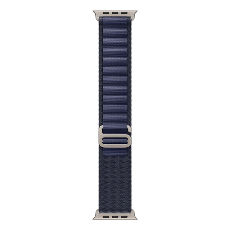 Thumbnail-49mm Navy Alpine Loop – Large – Natural Titanium Finish