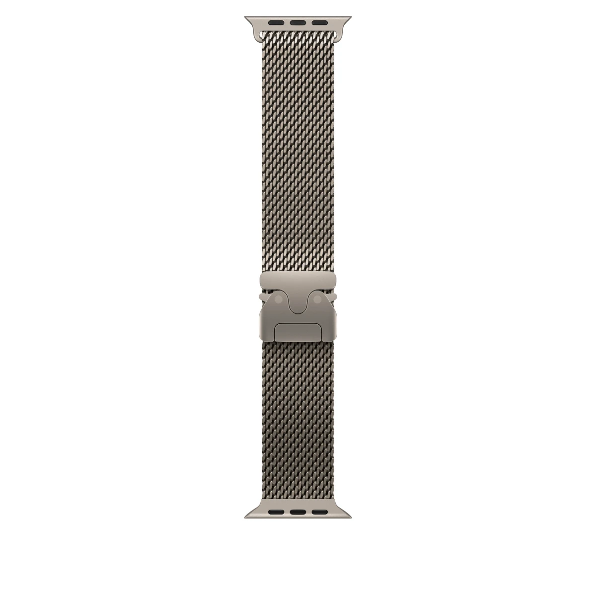 Thumbnail-49mm Natural Titanium Milanese Loop – Medium