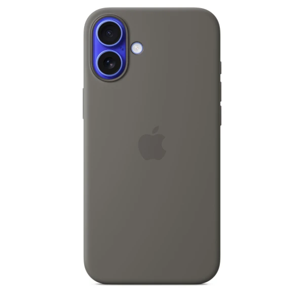 Thumbnail-iPhone 16 Plus Silicone Case with MagSafe – Stone Gray
