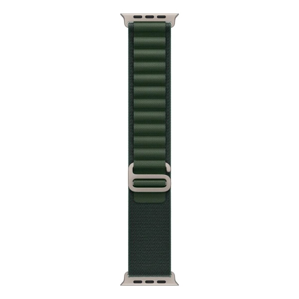 Thumbnail-49mm Dark Green Alpine Loop – Medium – Natural Titanium Finish