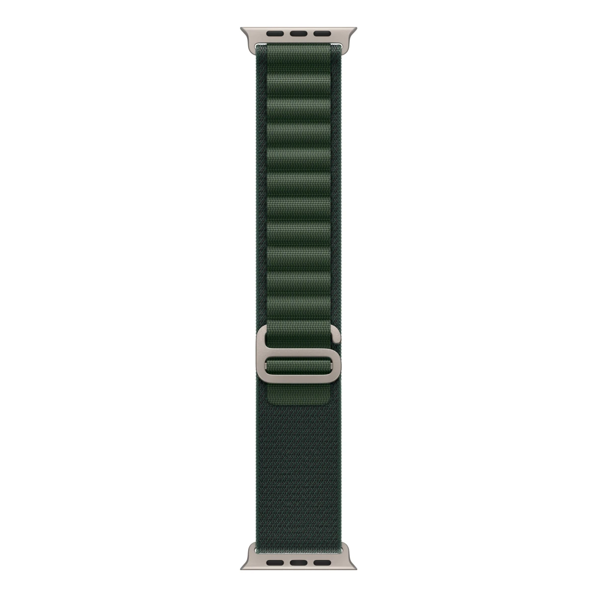 Thumbnail-49mm Dark Green Alpine Loop – Large – Natural Titanium Finish