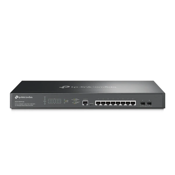 TP-Link Omada SG3210XHP-M2 switch de rede Gerido L2+ 2.5G Ethernet (100/1000/2500) Power over Ethernet (PoE) 1U Preto