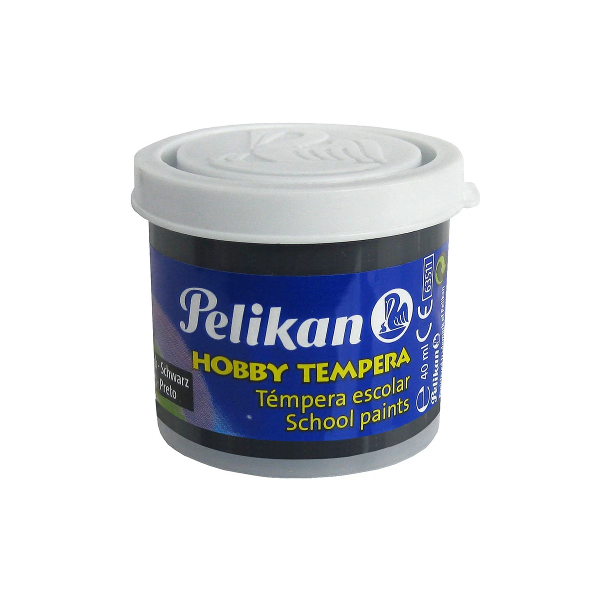 Guache hobby pelikan 40 cc preto