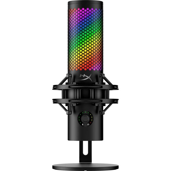 HP HyperX QuadCast 2 S - USB Microphone (Black) Preto Microfone de mesa