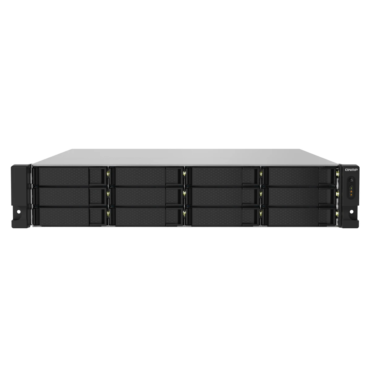 QNAP TS-1232PXU-RP NAS Rack (2U) Annapurna Labs Alpine AL-324 4 GB DDR4 0 TB QNAP Turbo System Preto