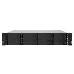 QNAP TS-1232PXU-RP NAS Rack (2U) Annapurna Labs Alpine AL-324 4 GB DDR4 0 TB QNAP Turbo System Preto